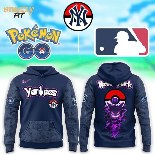 New York Yankees Pokemon Go Gengar Hoodie