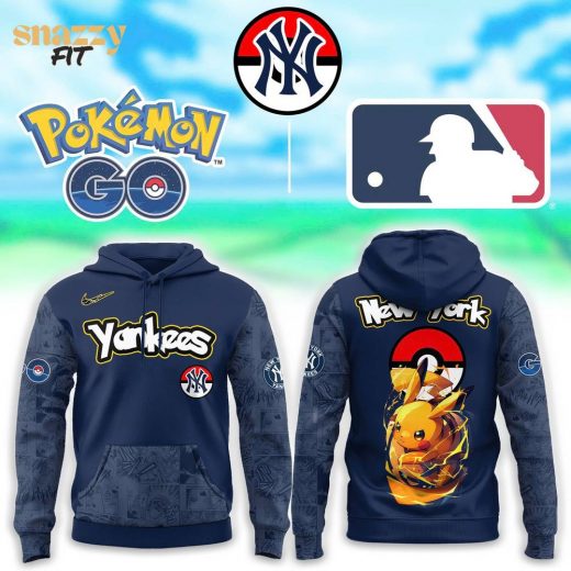 New York Yankees Pokemon Go Pikachu Hoodie