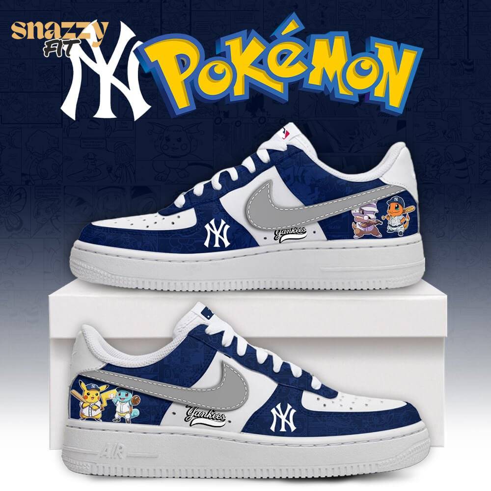 New York Yankees Pokémon Go Shoes Limited Editions New York Yankees Pokémon Go Shoes Limited Editions