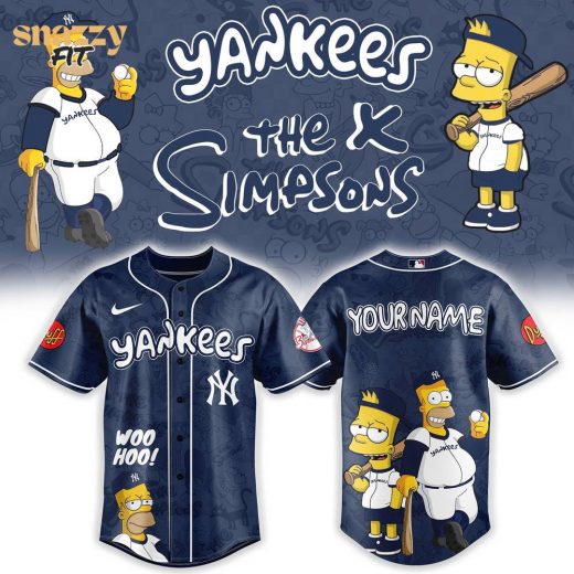 New York Yankees The Simpsons Heritage Jersey