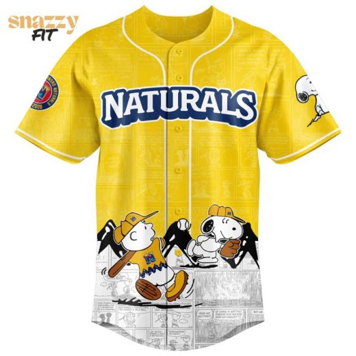 Northwest Arkansas Naturals Peanuts Night Special Jersey 2025