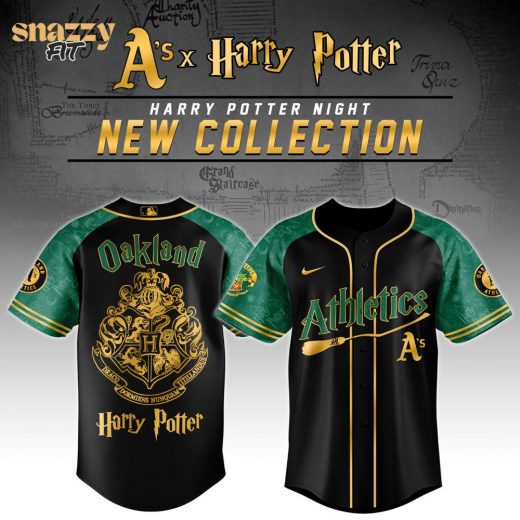 Oakland Athletics Harry Potter Special Edition Jersey