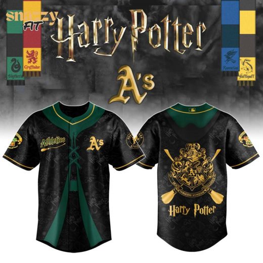 Oakland Athletics Harry Potter Special Edition Jersey V2