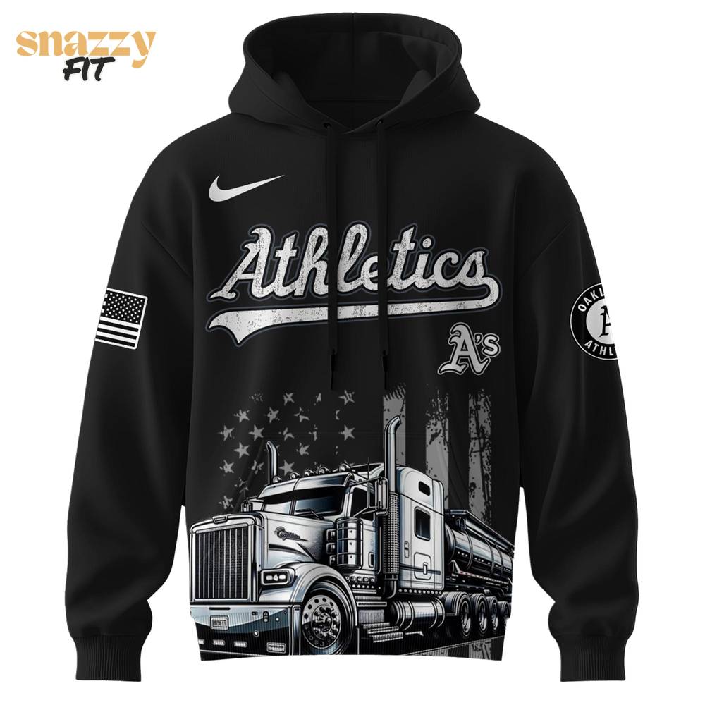 Oakland Athletics Nation Truck Driver Appreciation Week Limited Edition Hoodie 2025 Oakland Athletics Nation Truck Driver Appreciation Week Limited Edition Hoodie 2025