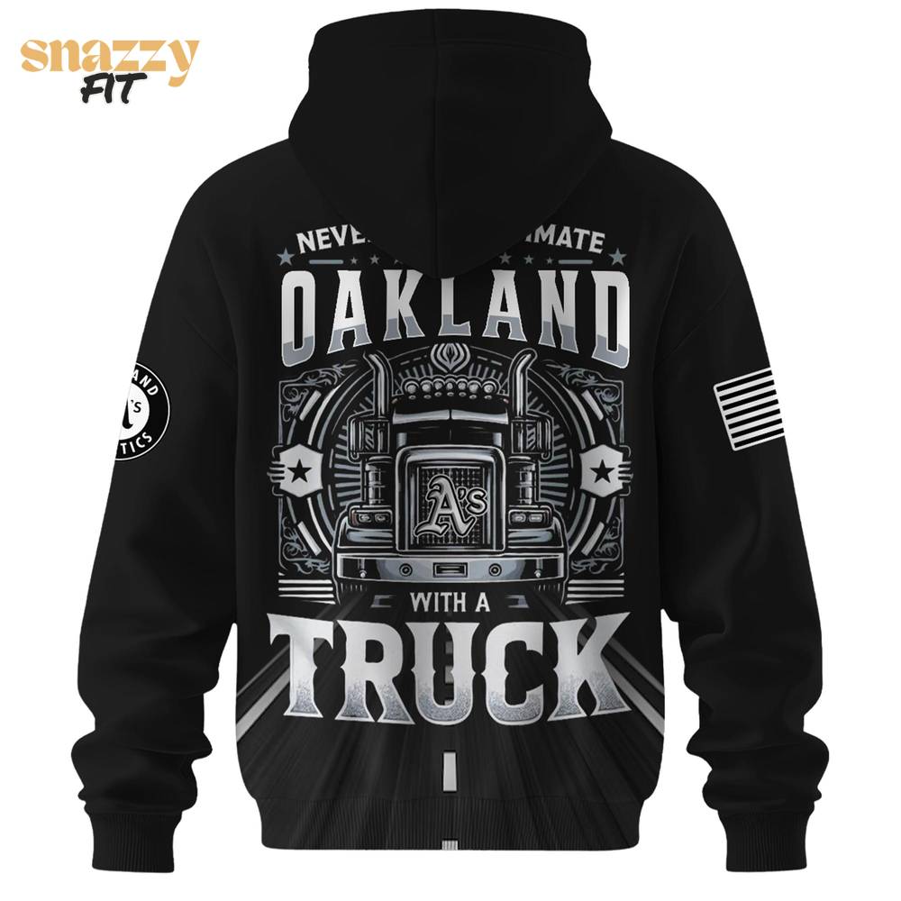 Oakland Athletics Nation Truck Driver Appreciation Week Limited Edition Hoodie 2025 Oakland Athletics Nation Truck Driver Appreciation Week Limited Edition Hoodie 2025