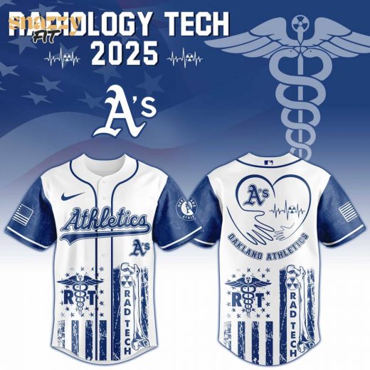Oakland Athletics Radiology Tech Night Exclusive Design Jersey
