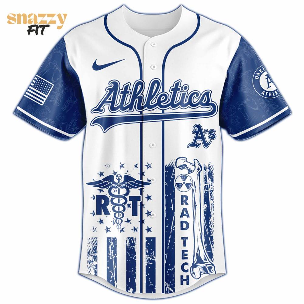 Oakland Athletics Radiology Tech Night Exclusive Design Jersey Oakland Athletics Radiology Tech Night Exclusive Design Jersey