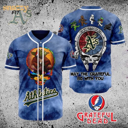 Oakland Athletics Star Wars x Grateful Dead Jersey