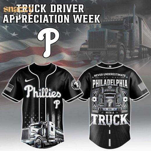 Philadelphia Phillies Nation Truck Driver Appreciation Week Limited Edition Jersey 2025