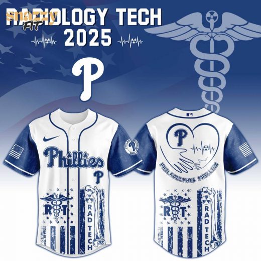 Philadelphia Phillies Radiology Tech Night Exclusive Design Jersey