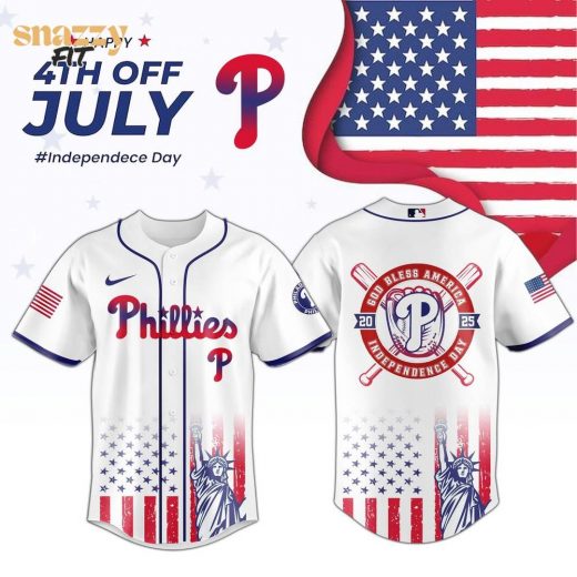 Philadelphia Phillies Special Independence Day Limited Edition Jersey