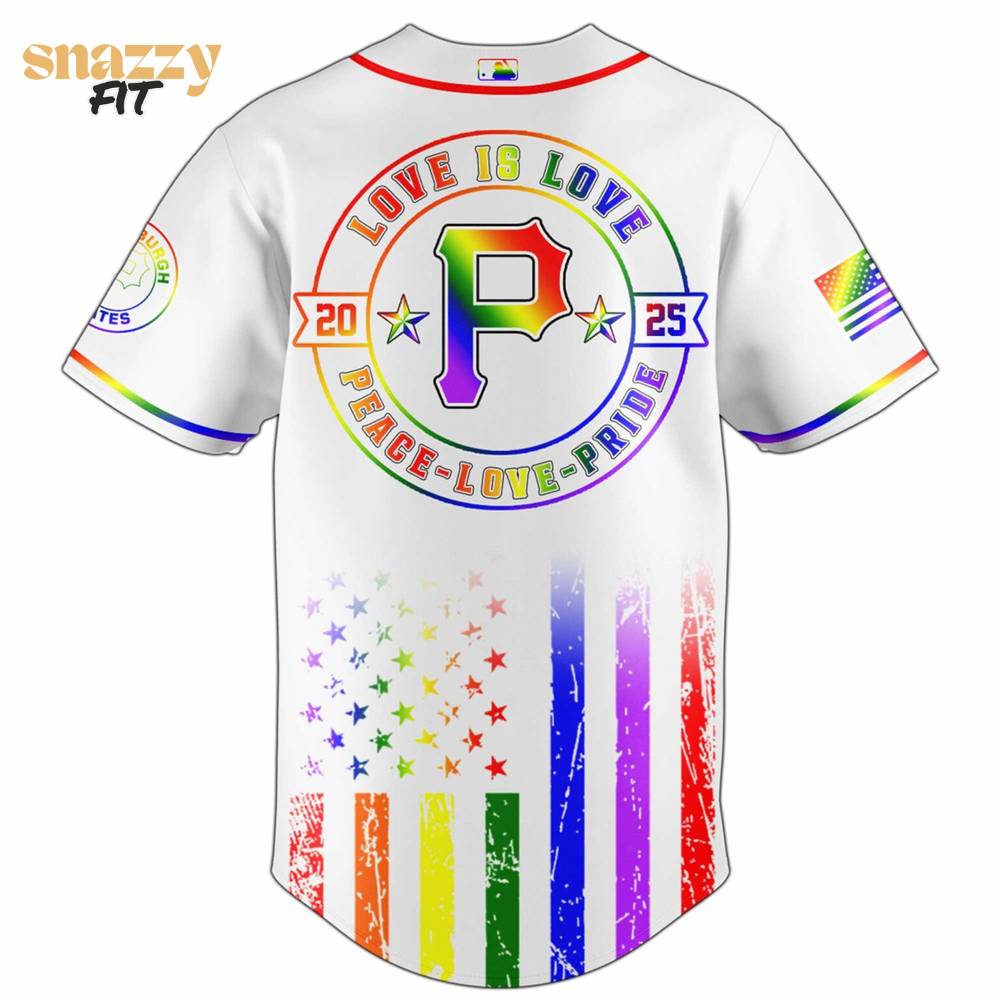 Pittsburgh Pirates MLB Happy Pride Month Limited Edition Jersey 2025 Pittsburgh Pirates MLB Happy Pride Month Limited Edition Jersey 2025
