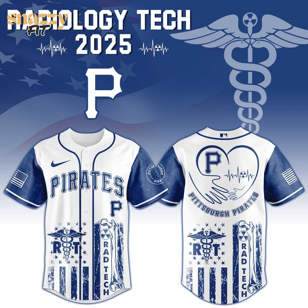 Pittsburgh Pirates Radiology Tech Night Exclusive Design Jersey Pittsburgh Pirates Radiology Tech Night Exclusive Design Jersey