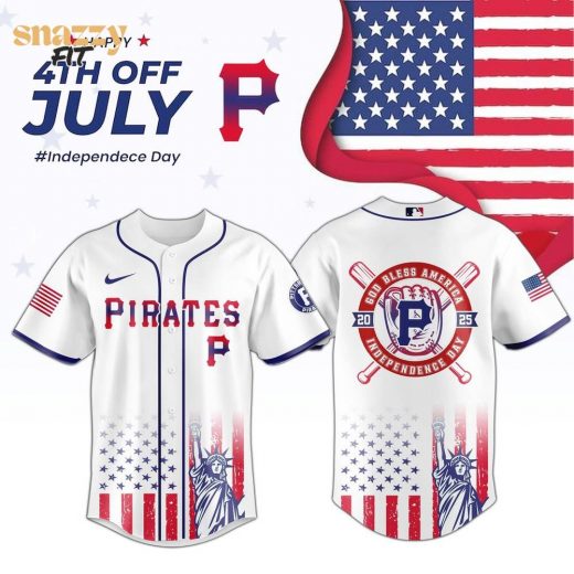 Pittsburgh Pirates Special Independence Day Limited Edition Jersey
