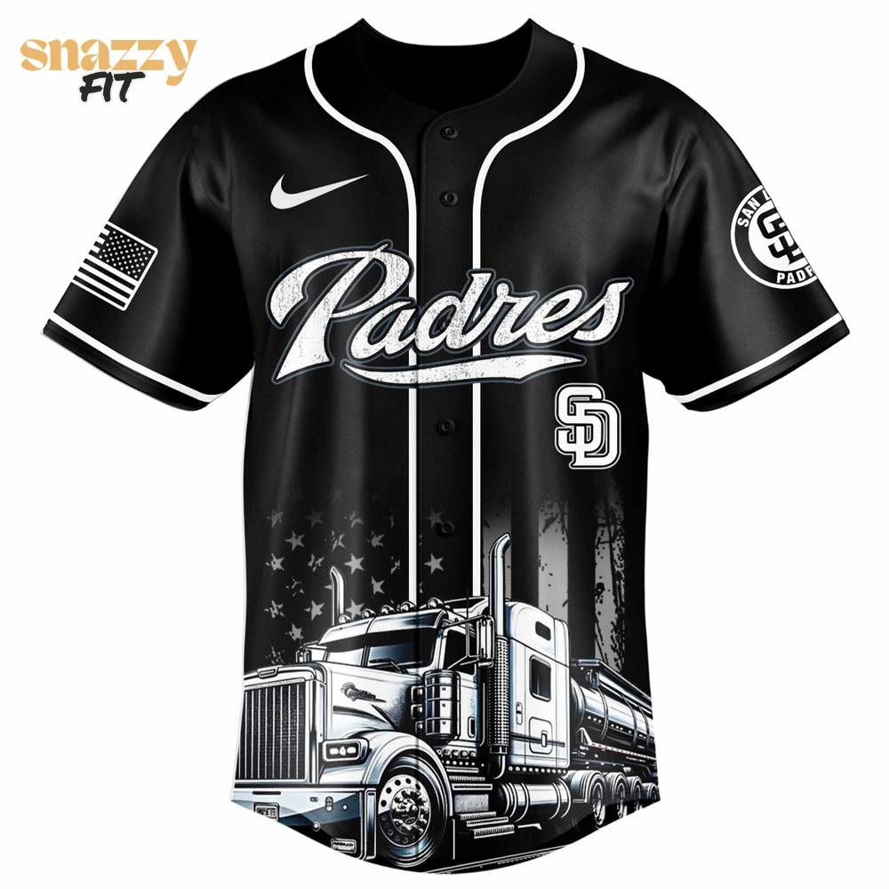 San Diego Padres Nation Truck Driver Appreciation Week Limited Edition Jersey 2025 San Diego Padres Nation Truck Driver Appreciation Week Limited Edition Jersey 2025
