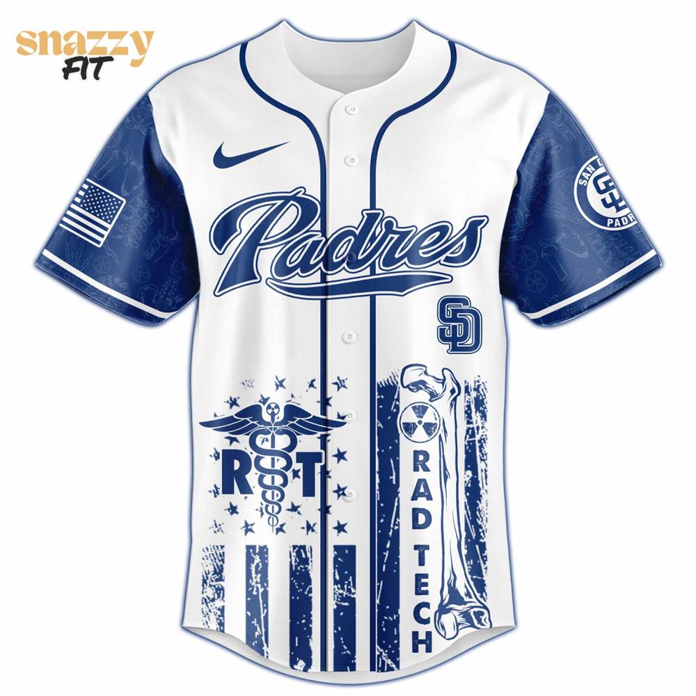 San Diego Padres Radiology Tech Night Exclusive Design Jersey San Diego Padres Radiology Tech Night Exclusive Design Jersey