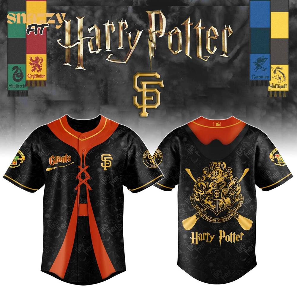 San Francisco Giants Harry Potter Special Edition Jersey V2 San Francisco Giants Harry Potter Special Edition Jersey V2