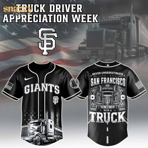 San Francisco Giants Nation Truck Driver Appreciation Week Limited Edition Jersey 2025