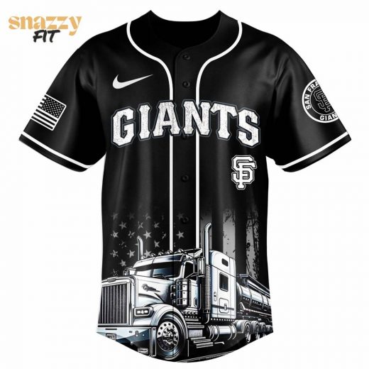 San Francisco Giants Nation Truck Driver Appreciation Week Limited Edition Jersey 2025