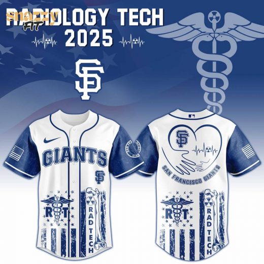 San Francisco Giants Radiology Tech Night Exclusive Design Jersey