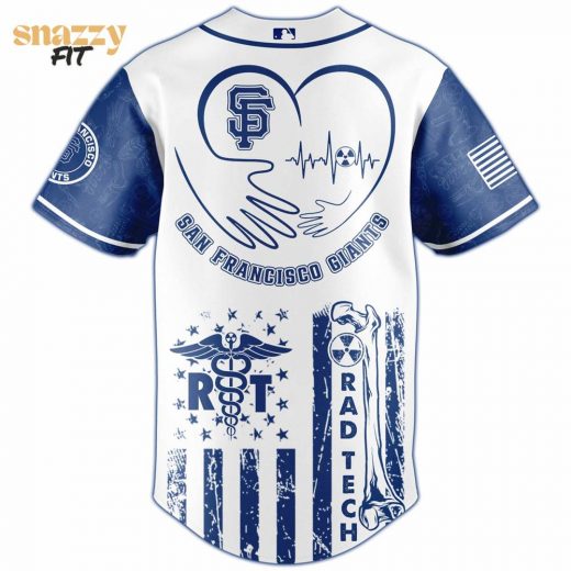 San Francisco Giants Radiology Tech Night Exclusive Design Jersey