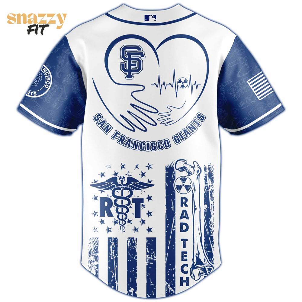 San Francisco Giants Radiology Tech Night Exclusive Design Jersey San Francisco Giants Radiology Tech Night Exclusive Design Jersey