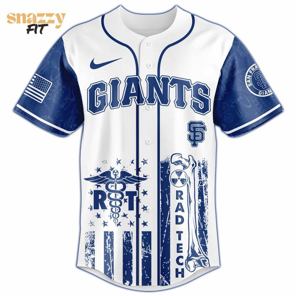 San Francisco Giants Radiology Tech Night Exclusive Design Jersey San Francisco Giants Radiology Tech Night Exclusive Design Jersey