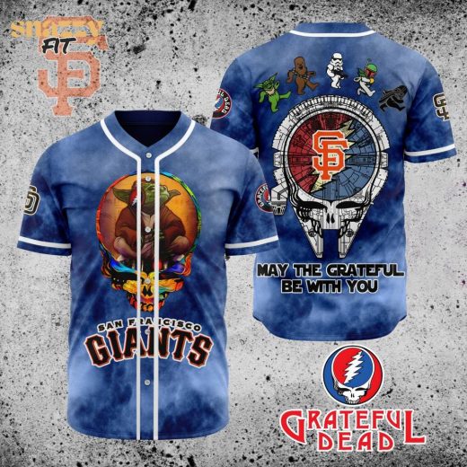 San Francisco Giants Star Wars x Grateful Dead Jersey