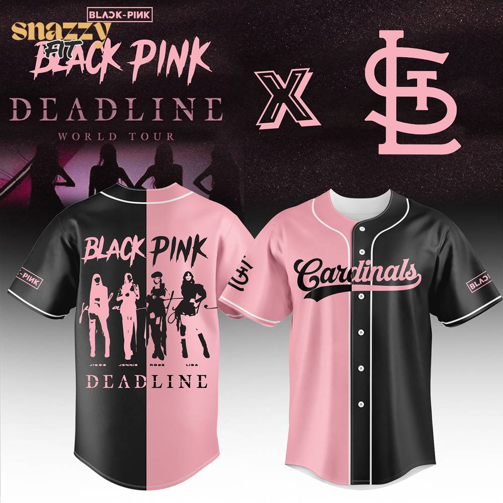 St. Louis Cardinals BLACKPINK Jersey St. Louis Cardinals BLACKPINK Jersey