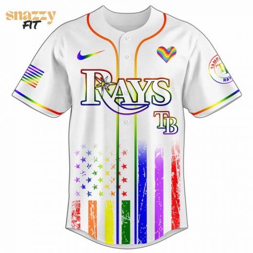 Tampa Bay Rays MLB Happy Pride Month Limited Edition Jersey 2025