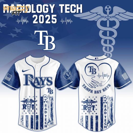Tampa Bay Rays Radiology Tech Night Exclusive Design Jersey