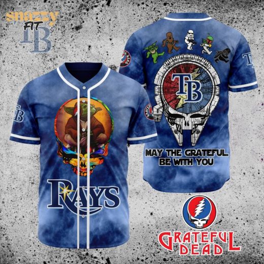 Tampa Bay Rays Star Wars x Grateful Dead Jersey