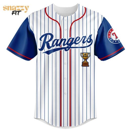 Texas Rangers Fatherâs Day Jersey Editions Limited 2025 V1