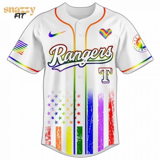 Texas Rangers MLB Happy Pride Month Limited Edition Jersey 2025