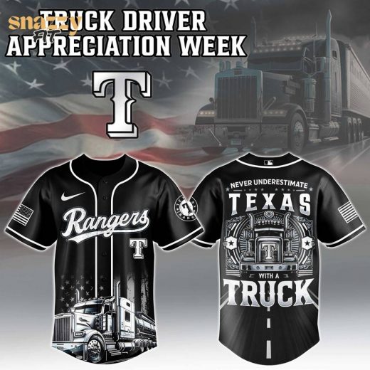 Texas Rangers Nation Truck Driver Appreciation Week Limited Edition Jersey 2025