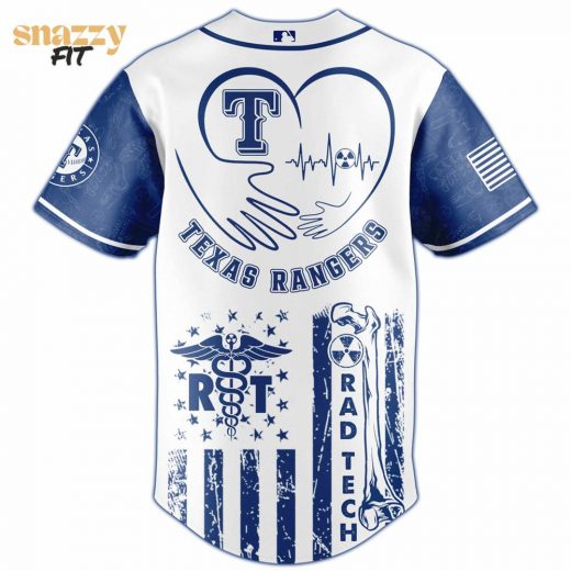 Texas Rangers Radiology Tech Night Exclusive Design Jersey