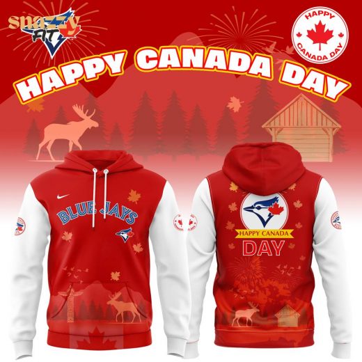 Toronto Blue Jays Happy Canada Day 2025 Limited Edition Hoodie