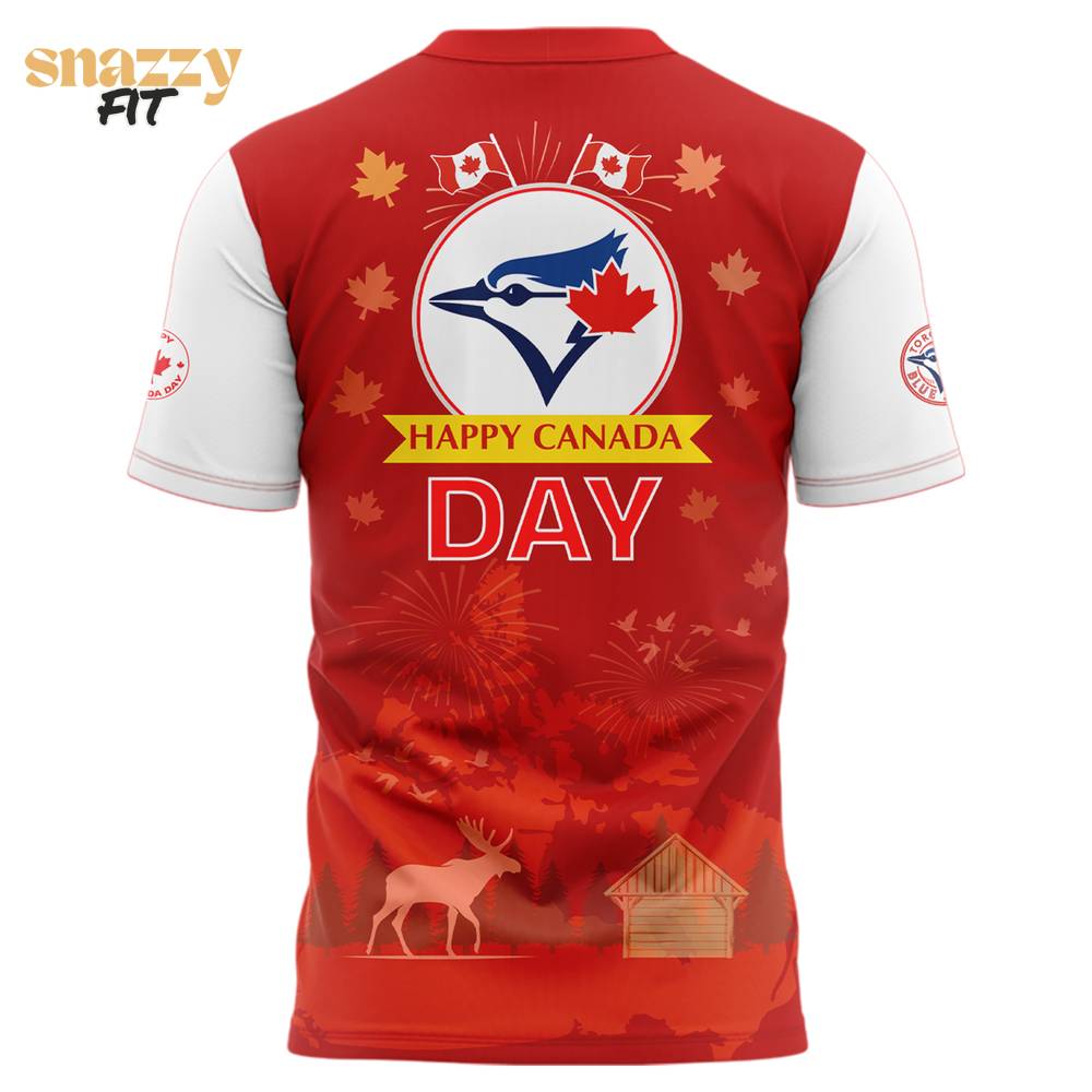 Toronto Blue Jays Happy Canada Day 2025 Limited Edition Tshirt Toronto Blue Jays Happy Canada Day 2025 Limited Edition Tshirt