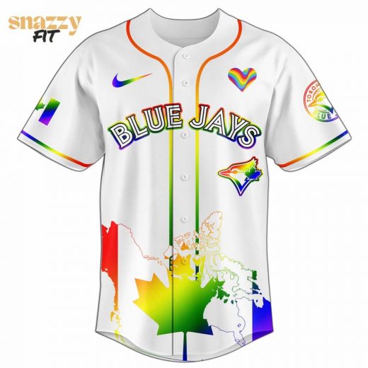 Toronto Blue Jays MLB Happy Pride Month Limited Edition Jersey 2025