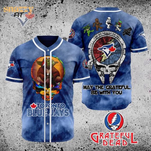 Toronto Blue Jays Star Wars x Grateful Dead Jersey