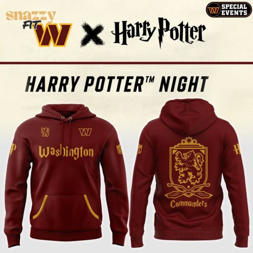 Washington Commanders Harry Potter Night Hoodie