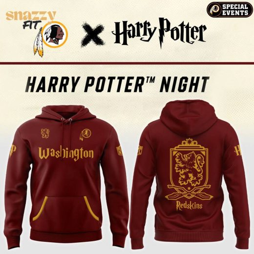 Washington Commanders Redskins Harry Potter Night Hoodie
