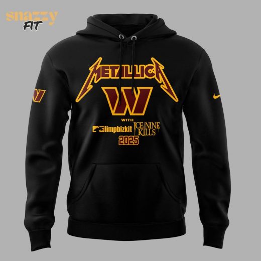 Washington Commanders World Tour Limited Edition Black Hoodie
