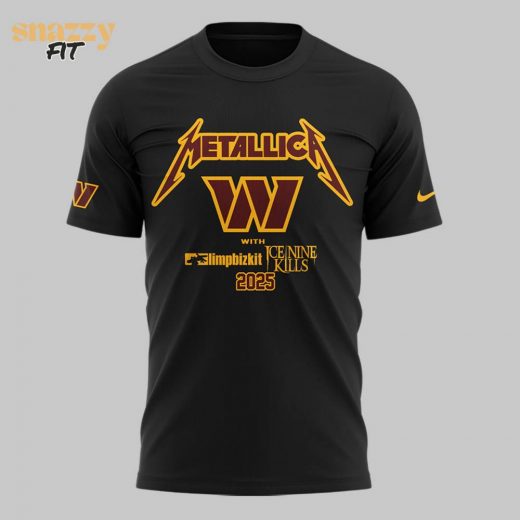 Washington Commanders World Tour Limited Edition Black Tshirt