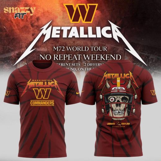 Washington Commanders World Tour Limited Edition Tshirt