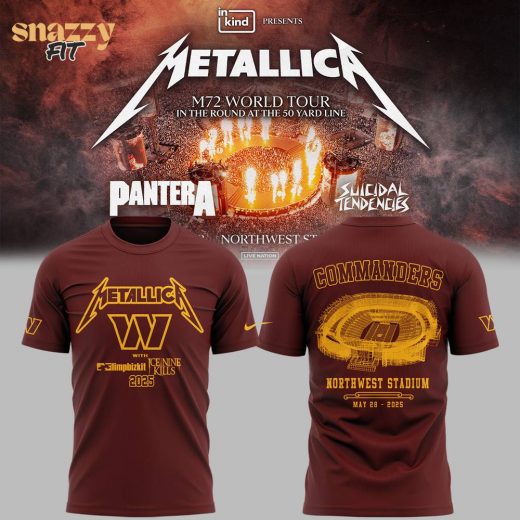 Washington Commanders World Tour Limited Edition Tshirt V2