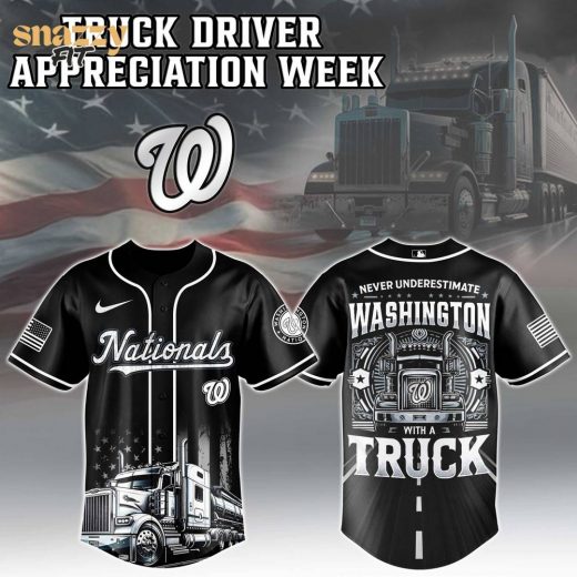 Washington Nationals Nation Truck Driver Appreciation Week Limited Edition Jersey 2025