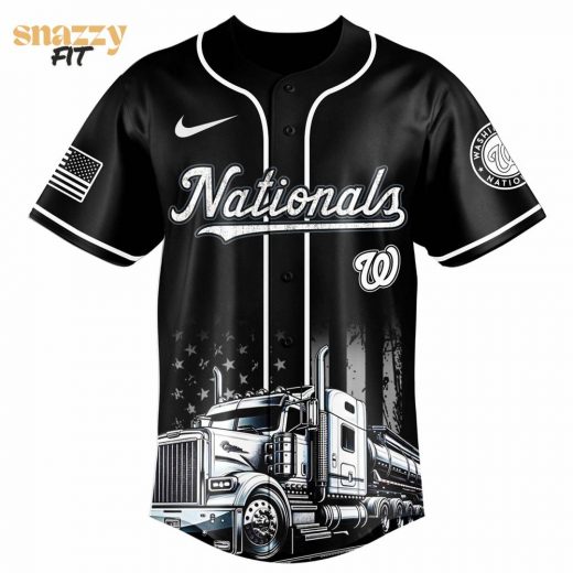 Washington Nationals Nation Truck Driver Appreciation Week Limited Edition Jersey 2025