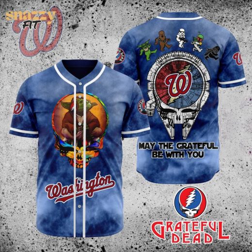 Washington Nationals Star Wars x Grateful Dead Jersey