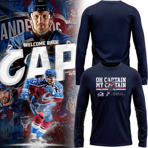 Colorado Avalanche “Oh Captain, My Captain” Special Edition Long Sleeve Shirt